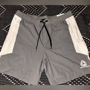 H&M Men's Swim trunks in Gray and White